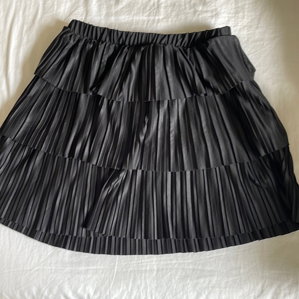 Black Pleated Zara Mini skirt